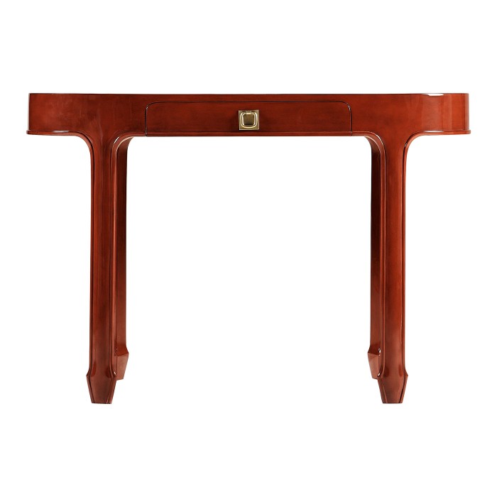 OVAL LAQUER DESK