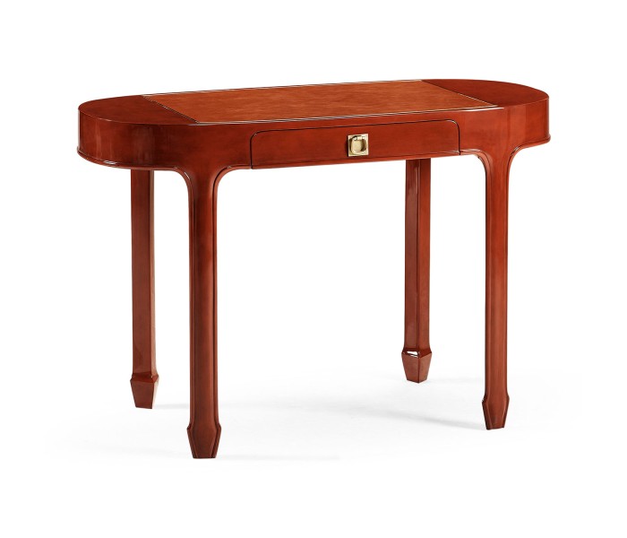 OVAL LAQUER DESK