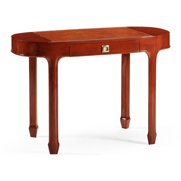 OVAL LAQUER DESK