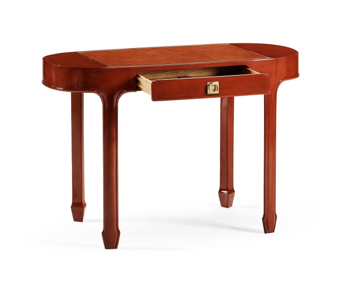 OVAL LAQUER DESK