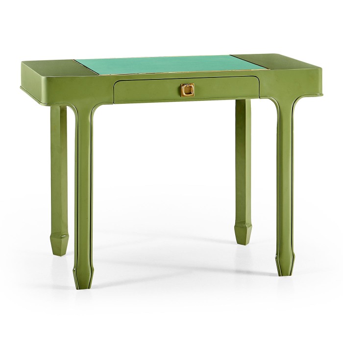 Rectangular Desk (100) - GREEN 15269 SEAGREEN 031-01-00206