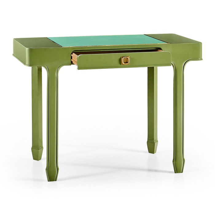 Rectangular Desk (100) - GREEN 15269 SEAGREEN 031-01-00206