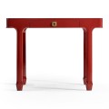 Rectangular Desk (100) - RED BRICK LEATHER 031-01-00210
