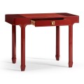 Rectangular Desk (100) - RED BRICK LEATHER 031-01-00210