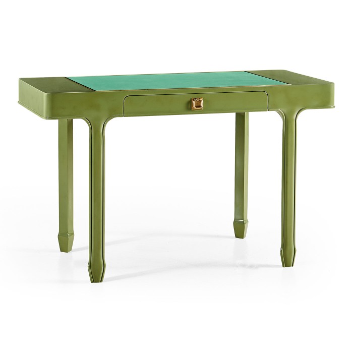 Rectangular Desk (120) - GREEN 15269 SEAGREEN 031-01-00206
