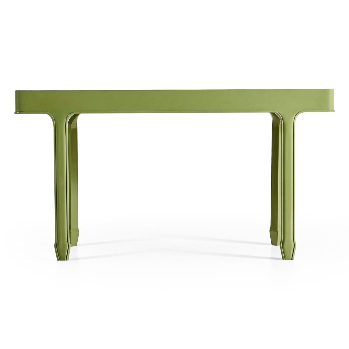 Rectangular Desk (140) - GREEN 15269 SEAGREEN 031-01-00206