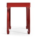 Rectangular Desk (140) - RED BRICK LEATHER 031-01-00210 - socket