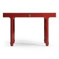 Rectangular Desk (120) - RED BRICK LEATHER 031-01-00210