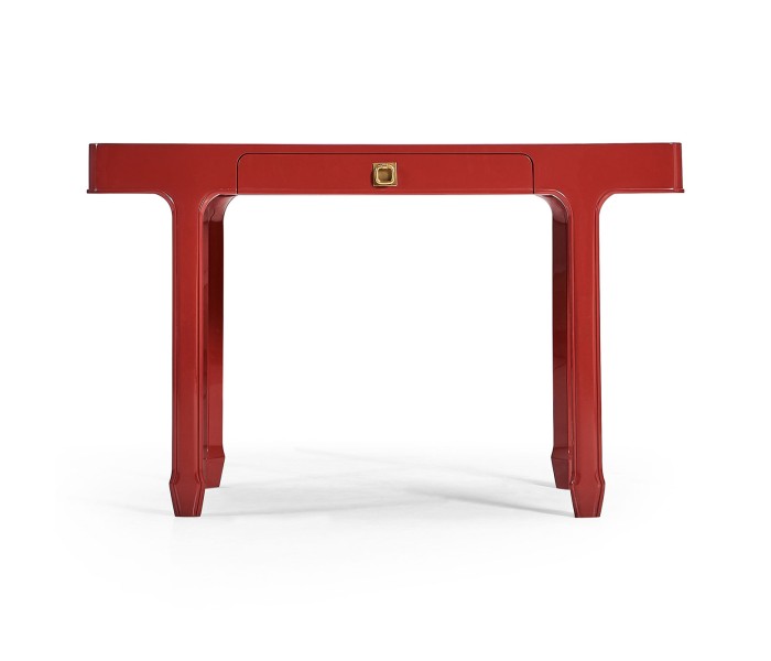 Rectangular Desk (120) - RED 15278 AZUR - socket