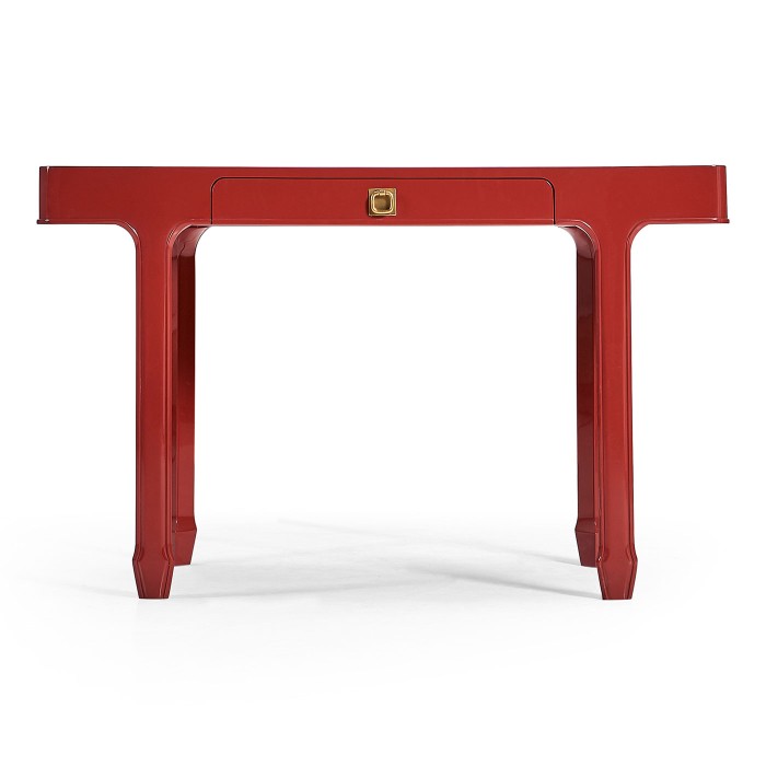 Rectangular Desk (120) - RED 15278 AZUR - socket