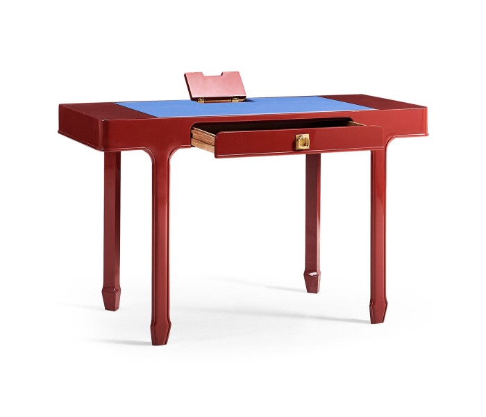 Rectangular Desk (120) - RED 15278 AZUR - socket