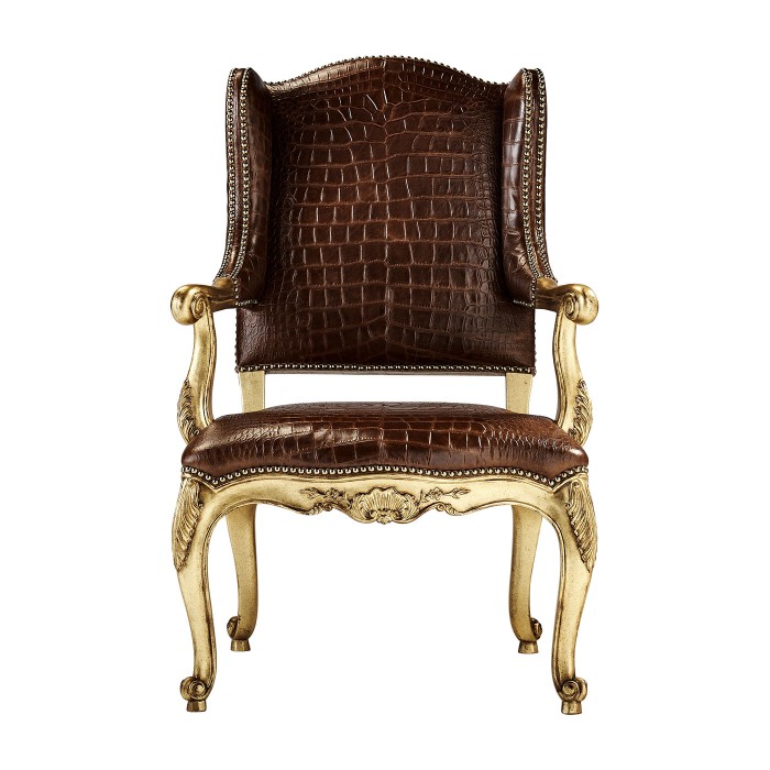 Conservatory Chair - Moore & giles Cuero Croc British Tan