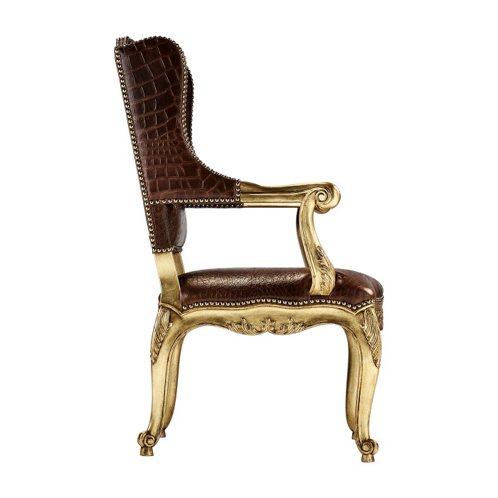 Conservatory Chair - Moore & giles Cuero Croc British Tan