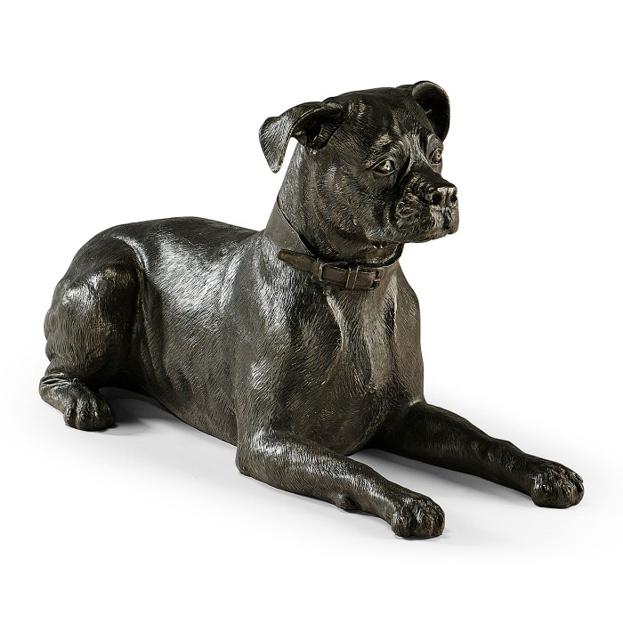 Bella boxer lying - large