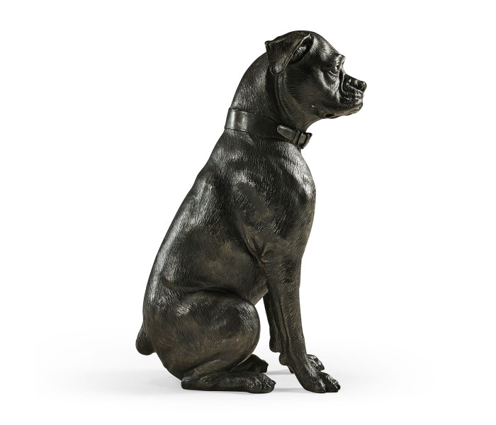 Bella boxer sitting - large