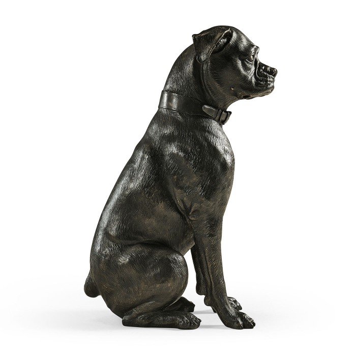 Bella boxer sitting - large