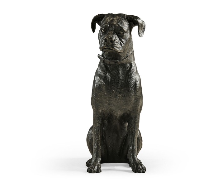 Bella boxer sitting - large
