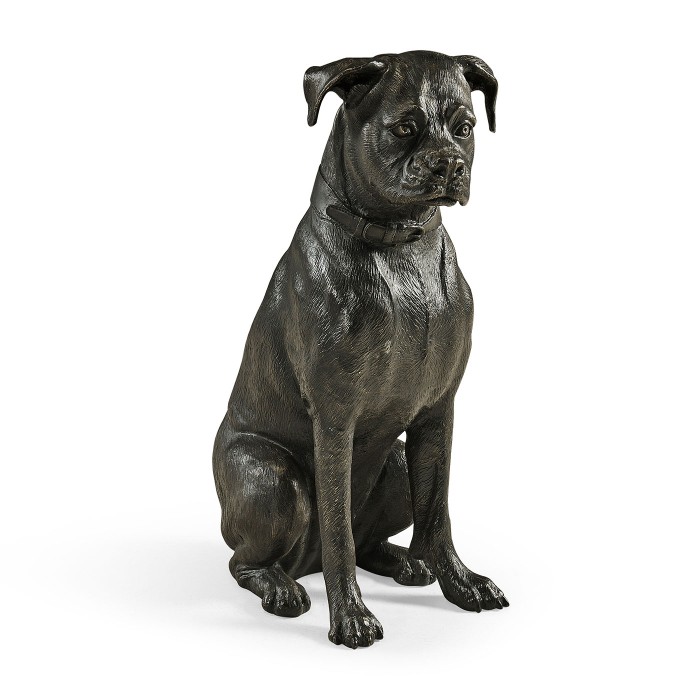Bella boxer sitting - large