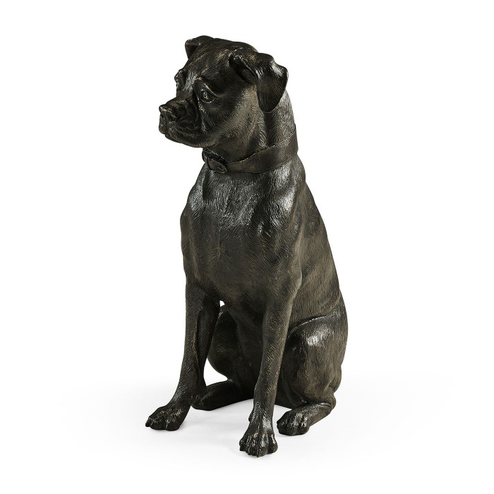 Bella boxer sitting - large