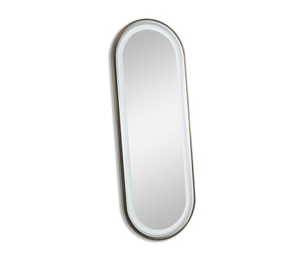 Wall Oval with lighting mirror type 2 - Anti-fog
