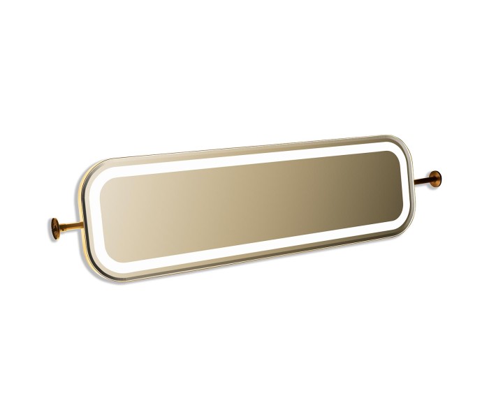 Two-side Oval  Mirror with LED lighting type 2 - Anti-fog