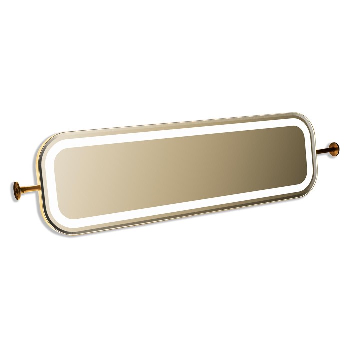 Two-side Oval  Mirror with LED lighting type 2 - Anti-fog