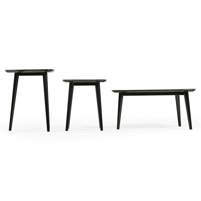 Set of 3 tables