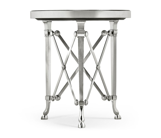 Gueridon accent table White carrara top