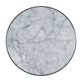 Gueridon accent table White carrara top