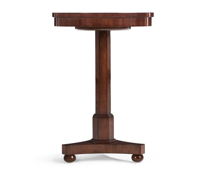 Round side table