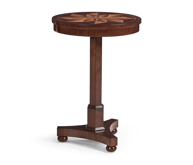 Round side table