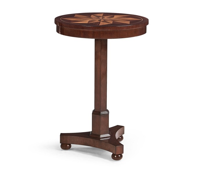 Round side table