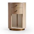 Round Bedside Table