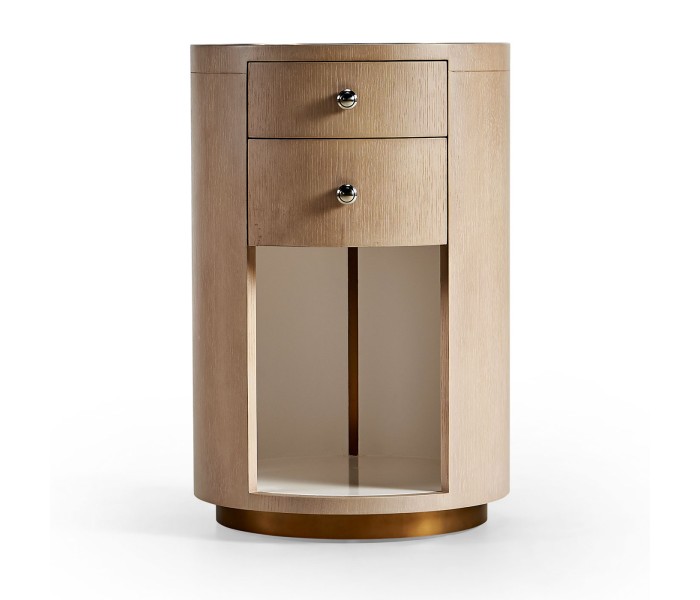 Round Bedside Table