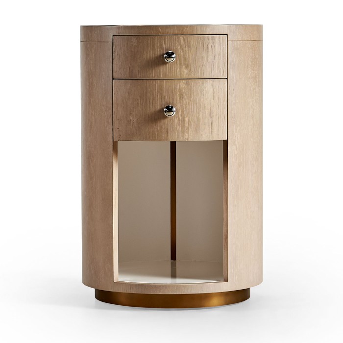 Round Bedside Table