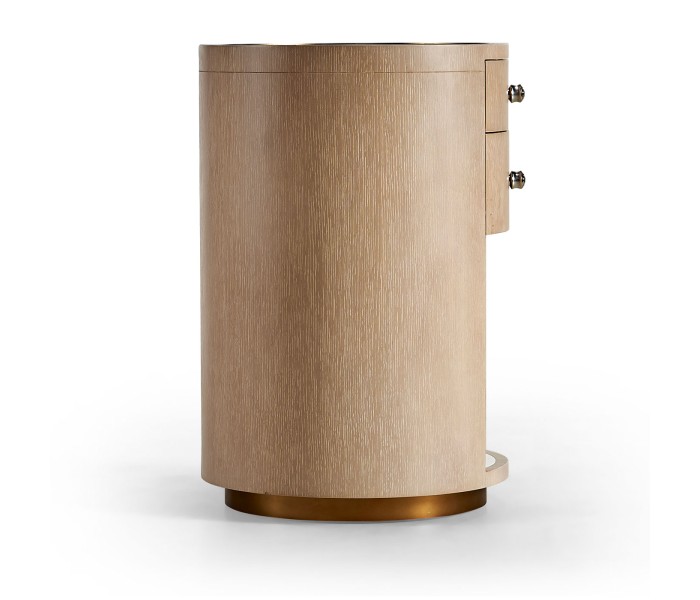 Round Bedside Table