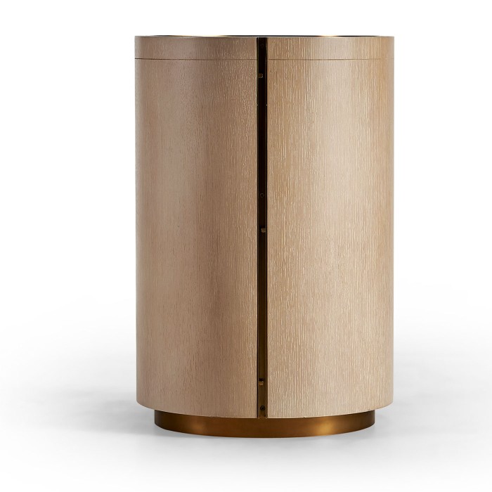 Round Bedside Table
