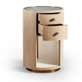 Round Bedside Table