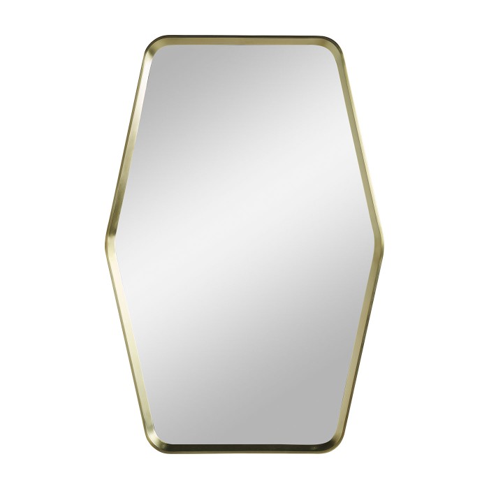Wall mounted desk mirror