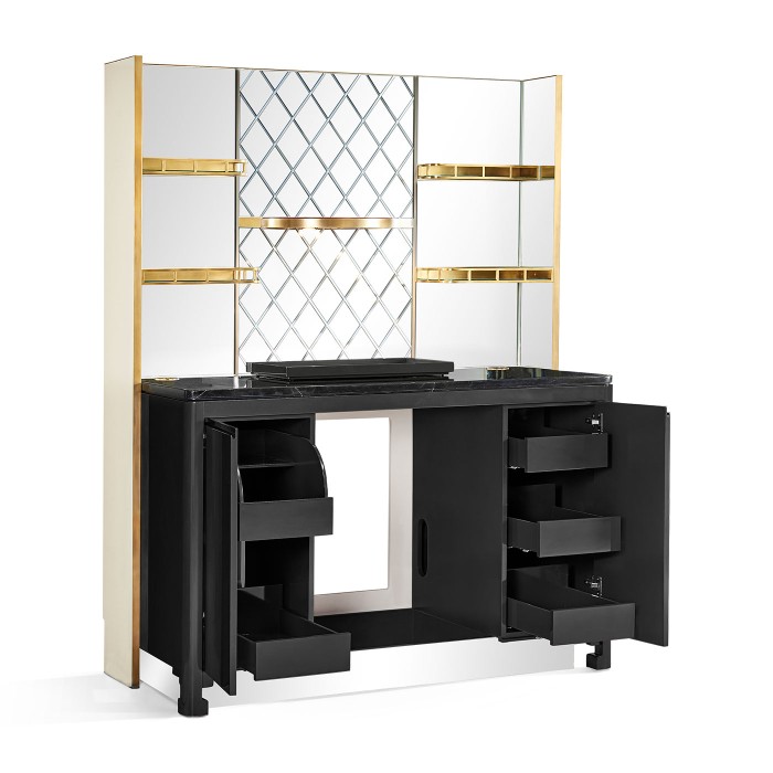 Minibar Cabinet (large) - BLACK