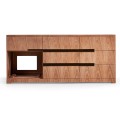 Dresser w/ Bar and Safe @ DQ
