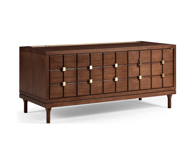 Custom Credenza & Sectional Sofa