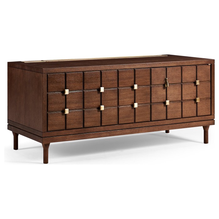 Custom Credenza & Sectional Sofa