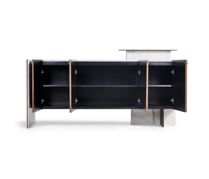 Ct-1.V. Station. 4-door buffet table