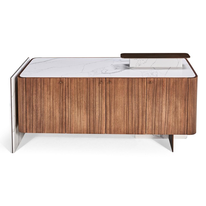 Ct-1.V. Station. 4-door buffet table