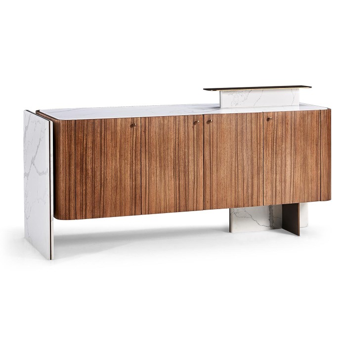 Ct-1.V. Station. 4-door buffet table