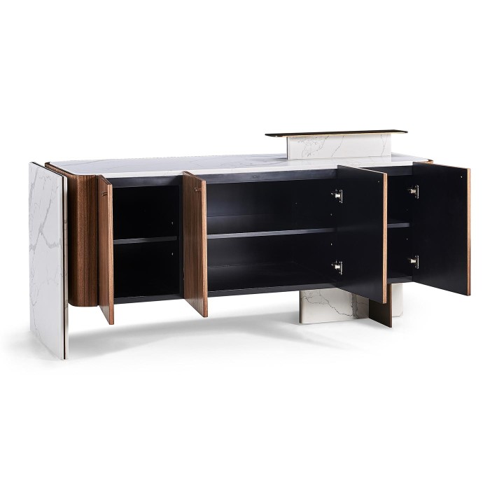 Ct-1.V. Station. 4-door buffet table