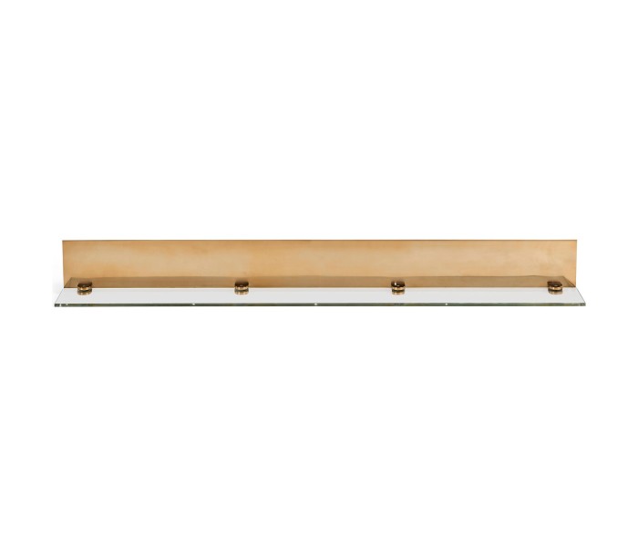 Straight Bathroom Shelf - 4'-10
