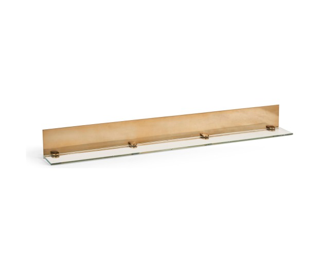Straight Bathroom Shelf - 4'-10