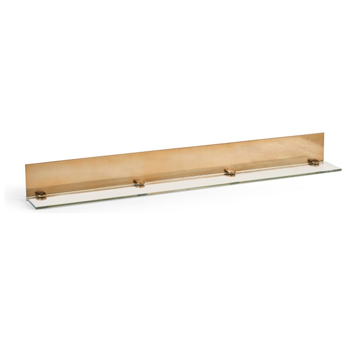 Straight Bathroom Shelf - 4'-10